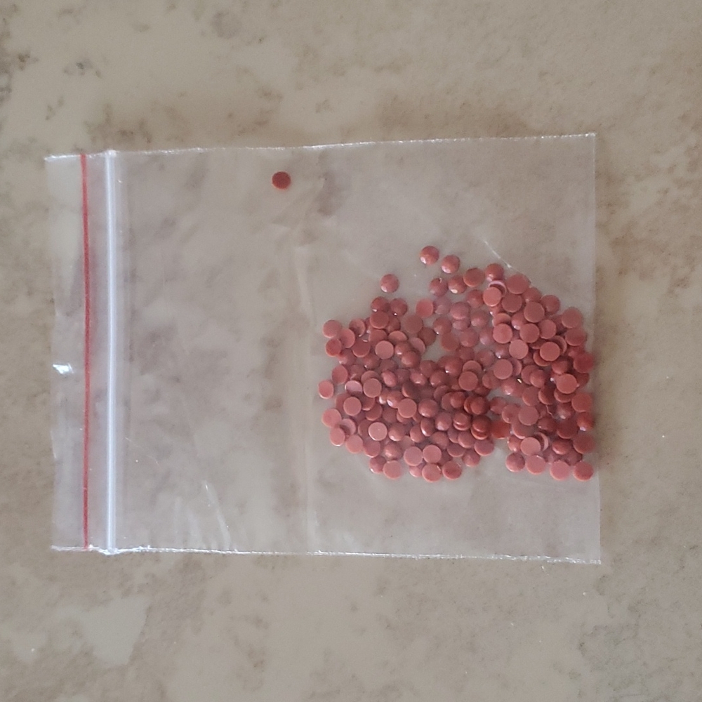 Bundle of Rust Faux Jewels nwot